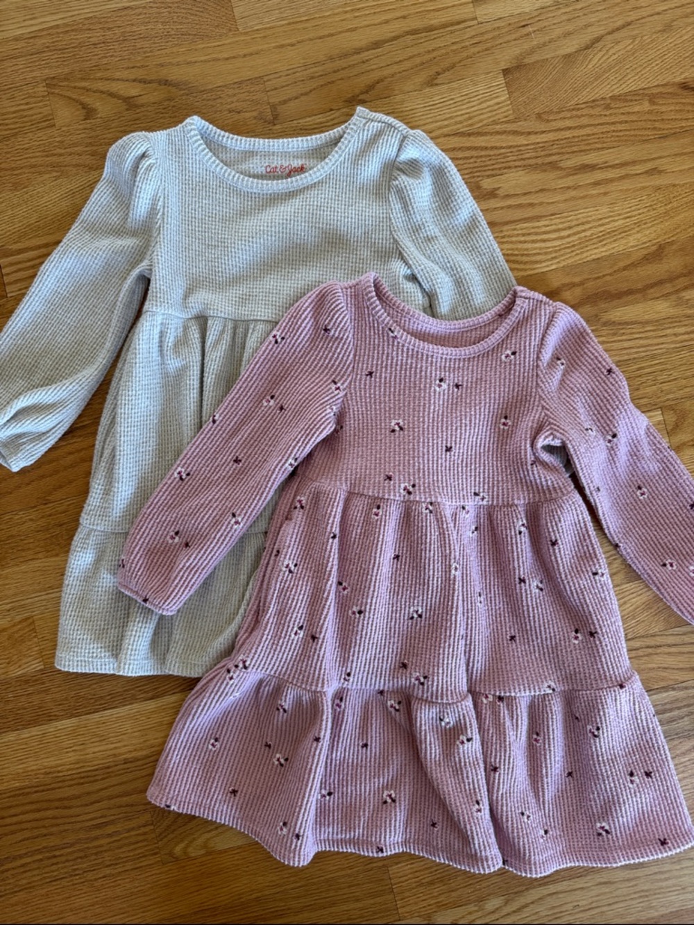 Toddler Girl Ribbed Dresses